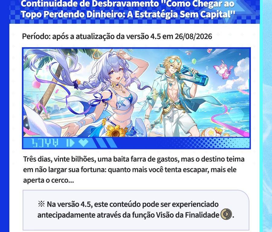 Honkai: Star Rail - Prévias da versão 4.5!